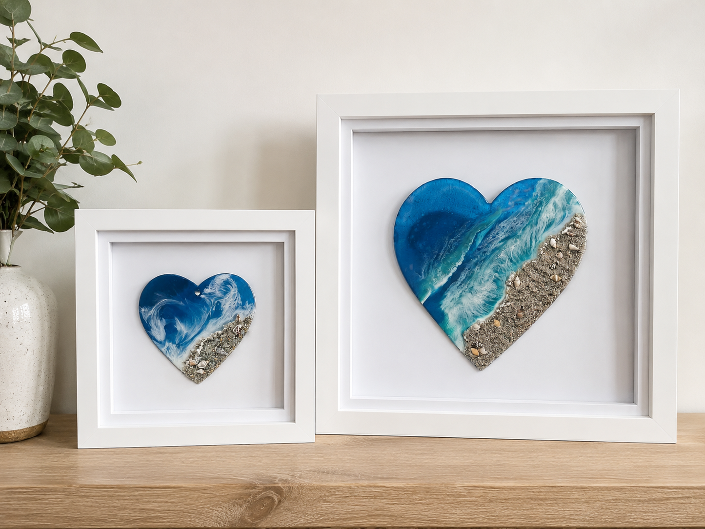 Ocean and Ashes Beach Art