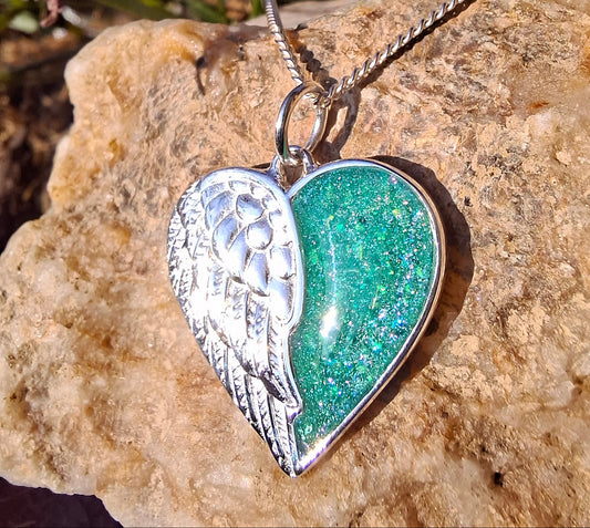 Callista Pendant - 925 Silver Memorial Necklace w/ Inclusions