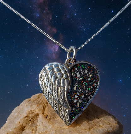 Callista Pendant - 925 Silver Memorial Necklace w/ Inclusions